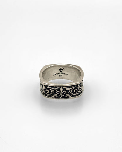 Fleur de Lis Square Ring