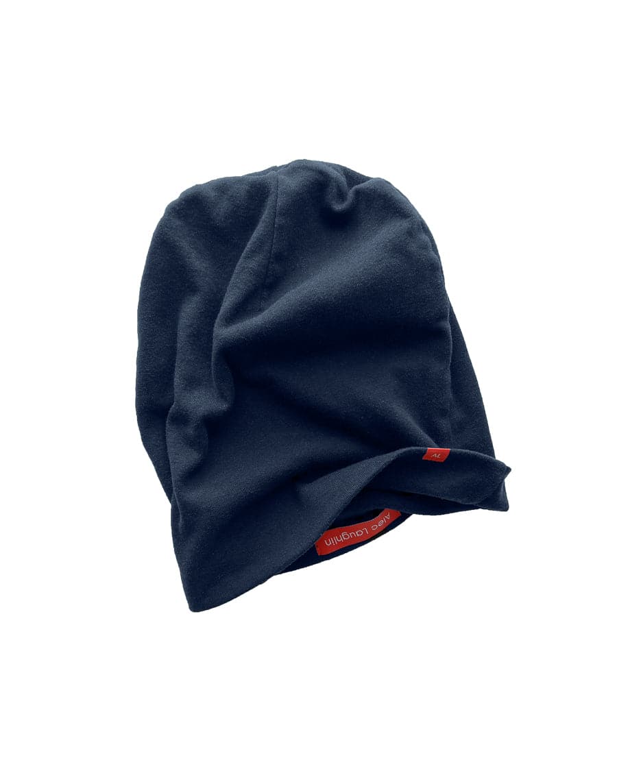 Welterweight Beanie - The beanie being worn outdoors, providing warmth during chilly weather.